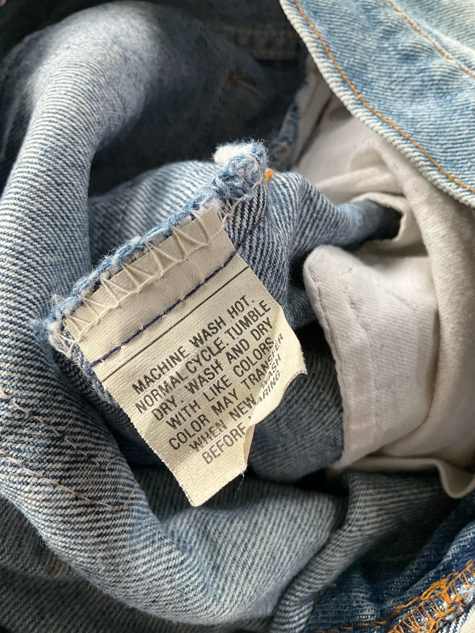 Levi's × Levi's Vintage Clothing 🔥90s Levis 517 Faded Distressed Jeans Size US 31 - 8 Thumbnail