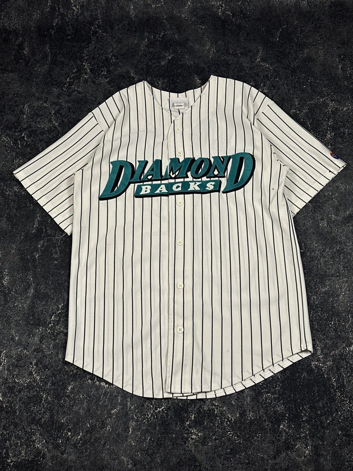 MLB Vintage 90s Arizona Diamond Backs MLB Teamwork Jersey Size US L / EU 52-54 / 3 - 1 Thumbnail