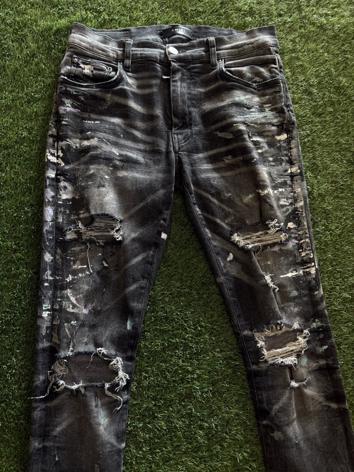 Amiri Amiri Jeans Paint Splatter Size 29 Clean Condition 🧼 Size US 29 - 2 Thumbnail