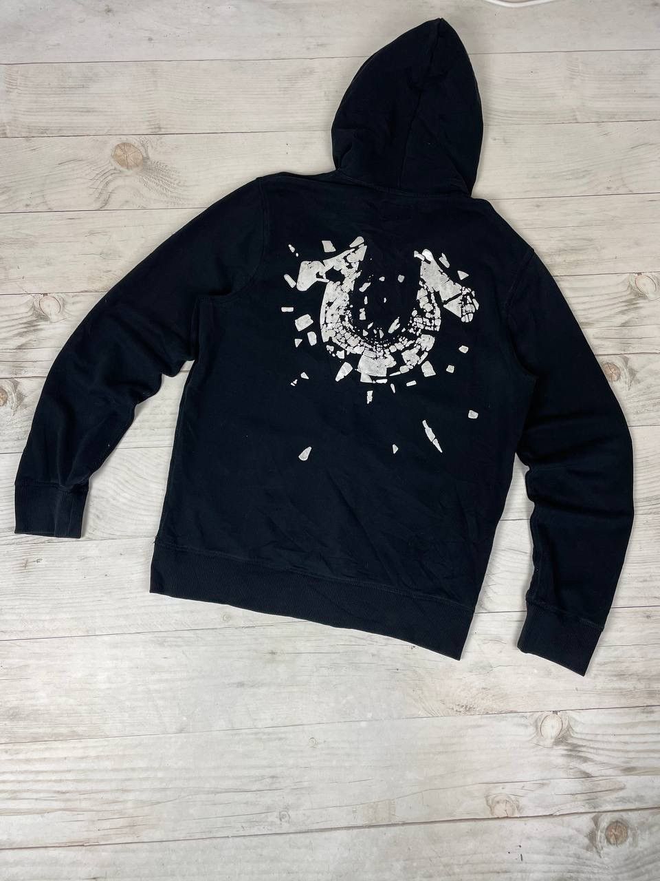 True Religion Vintage True Religion Big Logo Hoodie Zip Up Japan Size US M / EU 48-50 / 2 - 1 Thumbnail