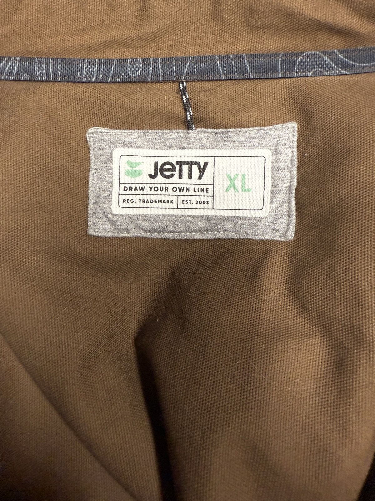 Other JETTY Midweight gorpcore JACKET - Green w/ Brown Arm Patches Size US XL / EU 56 / 4 - 6 Thumbnail