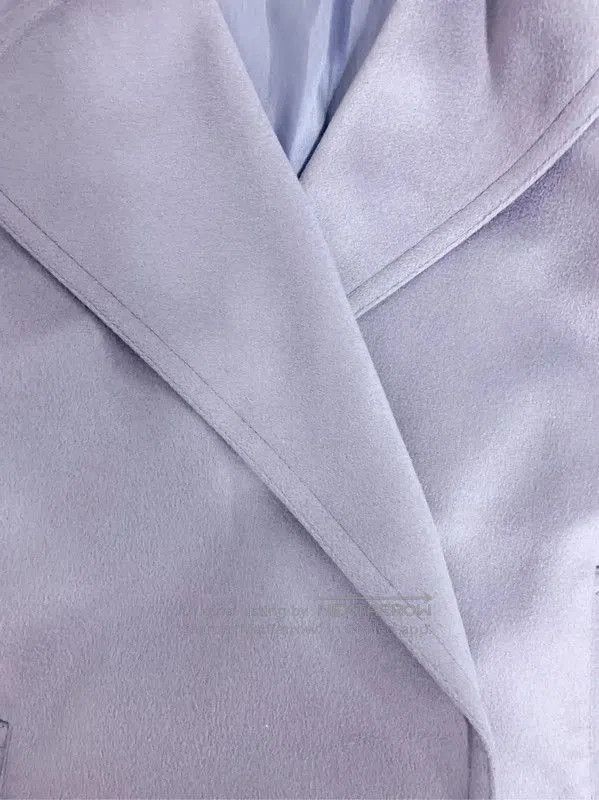 Burberry Burberry Women's Purple Wool Coat. Size L / US 10 / IT 46 - 6 Thumbnail