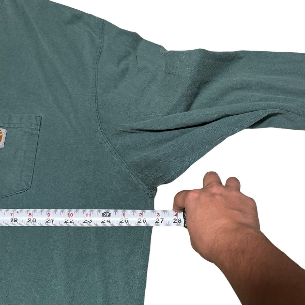 Carhartt Carhartt Distressed Cotton Long Sleeve Shirt Men's 2XL Size US XXL / EU 58 / 5 - 12 Thumbnail