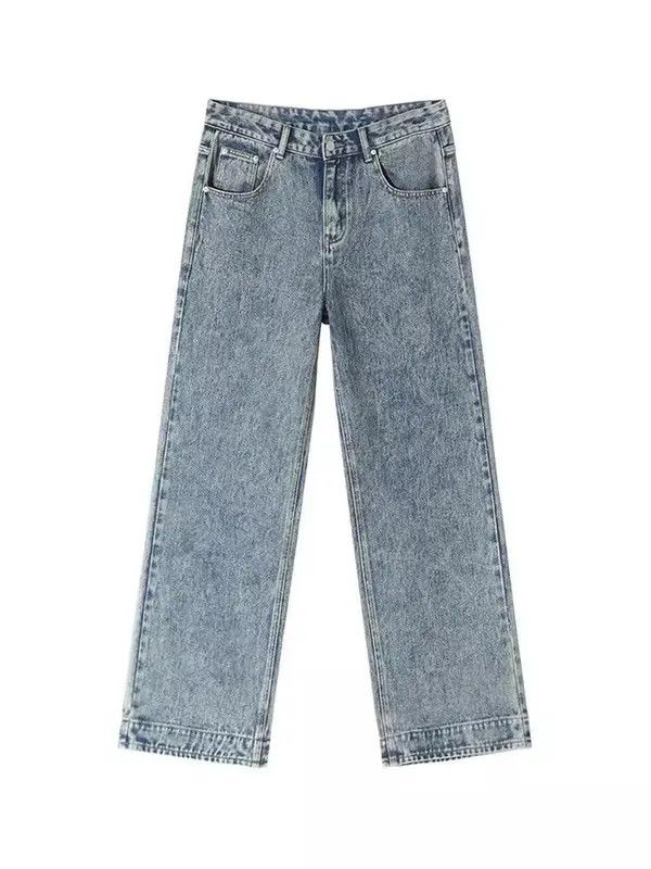 Other Blue Baggy Denim Jeans, Wide Leg Loose Jeans Size US 32 / EU 48 - 2 Thumbnail
