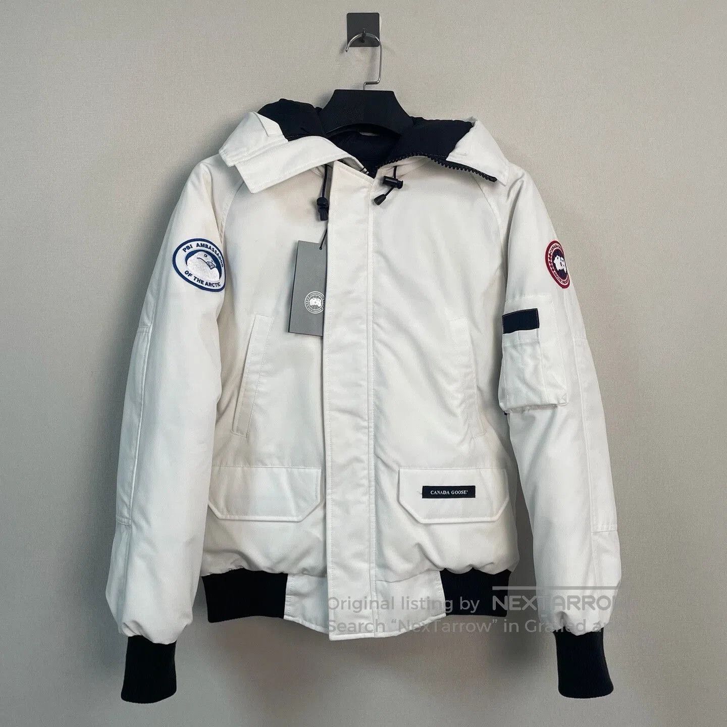 canada goose chilliwack pbi flight jacket.