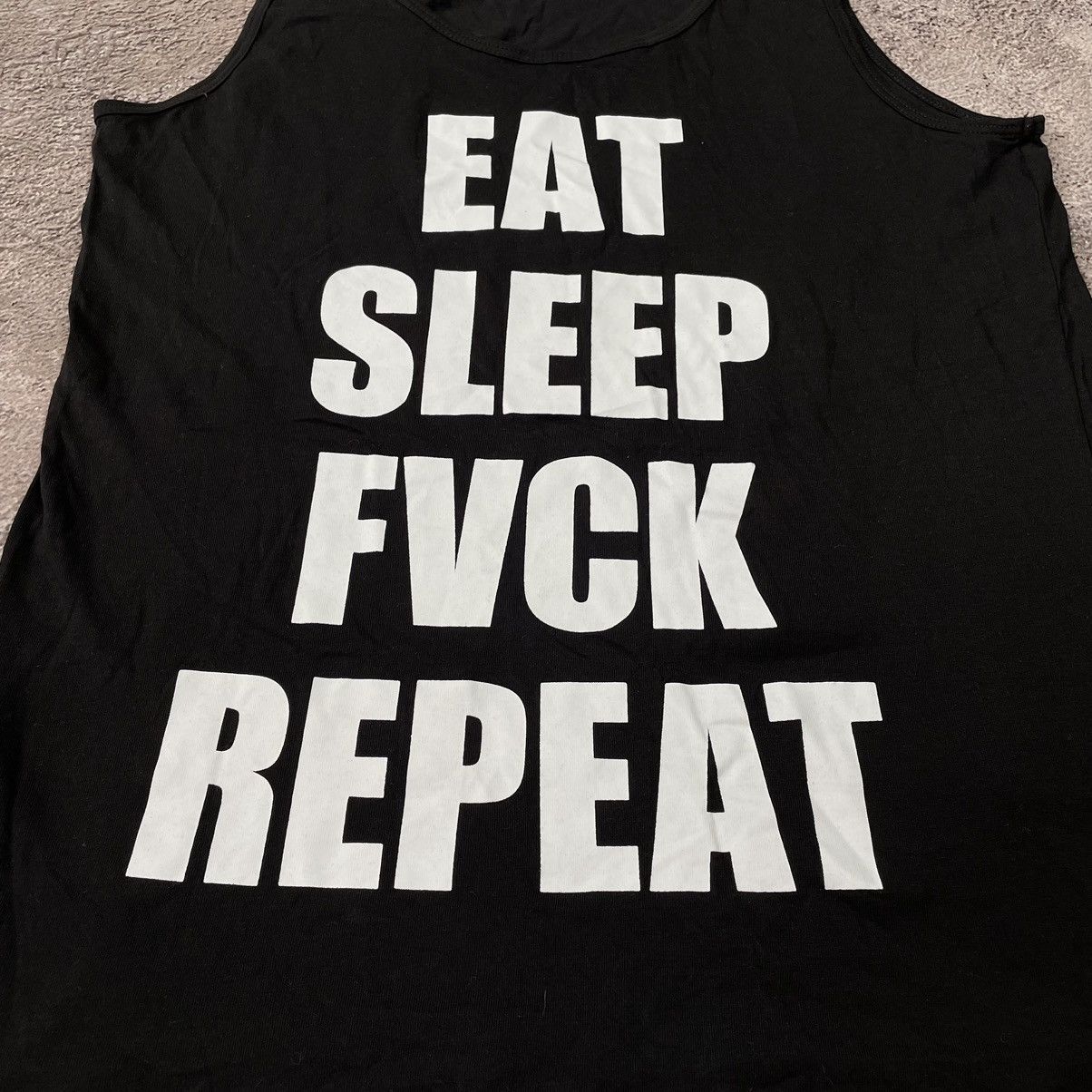 Vintage Vintage Y2K Graphic Tee Slogan Print Streetwear Punk Baggy S Size US S / EU 44-46 / 1 - 4 Thumbnail