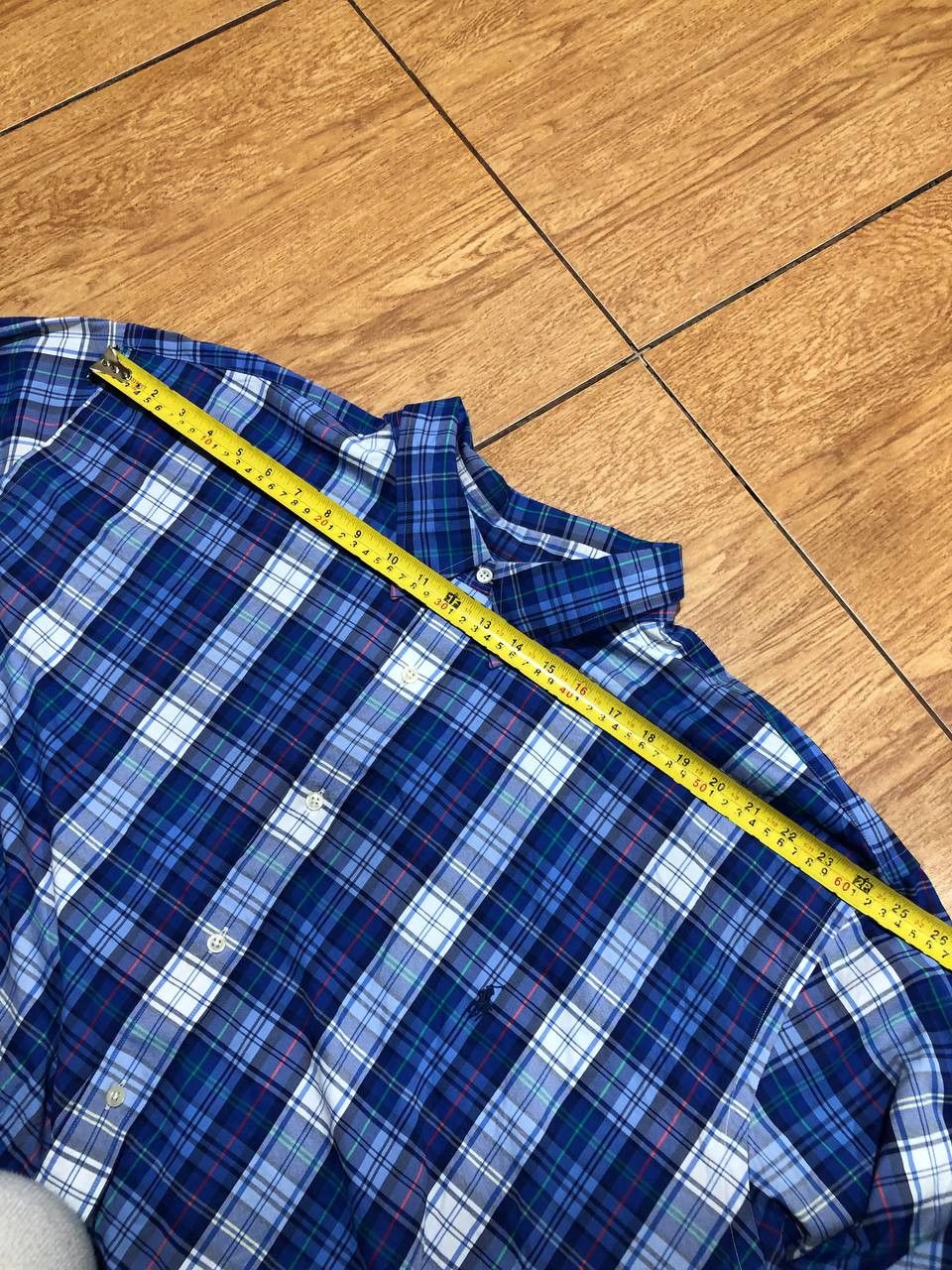 Polo Ralph Lauren Polo Ralph Lauren Performance Dress Shirt Plaid Size US XXL / EU 58 / 5 - 7 Thumbnail
