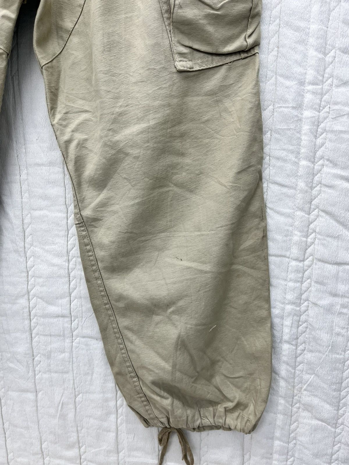 Vintage ARCHIVE💥BALLOON ARMY CARGO TROUSERS Size US 32 / EU 48 - 9 Thumbnail