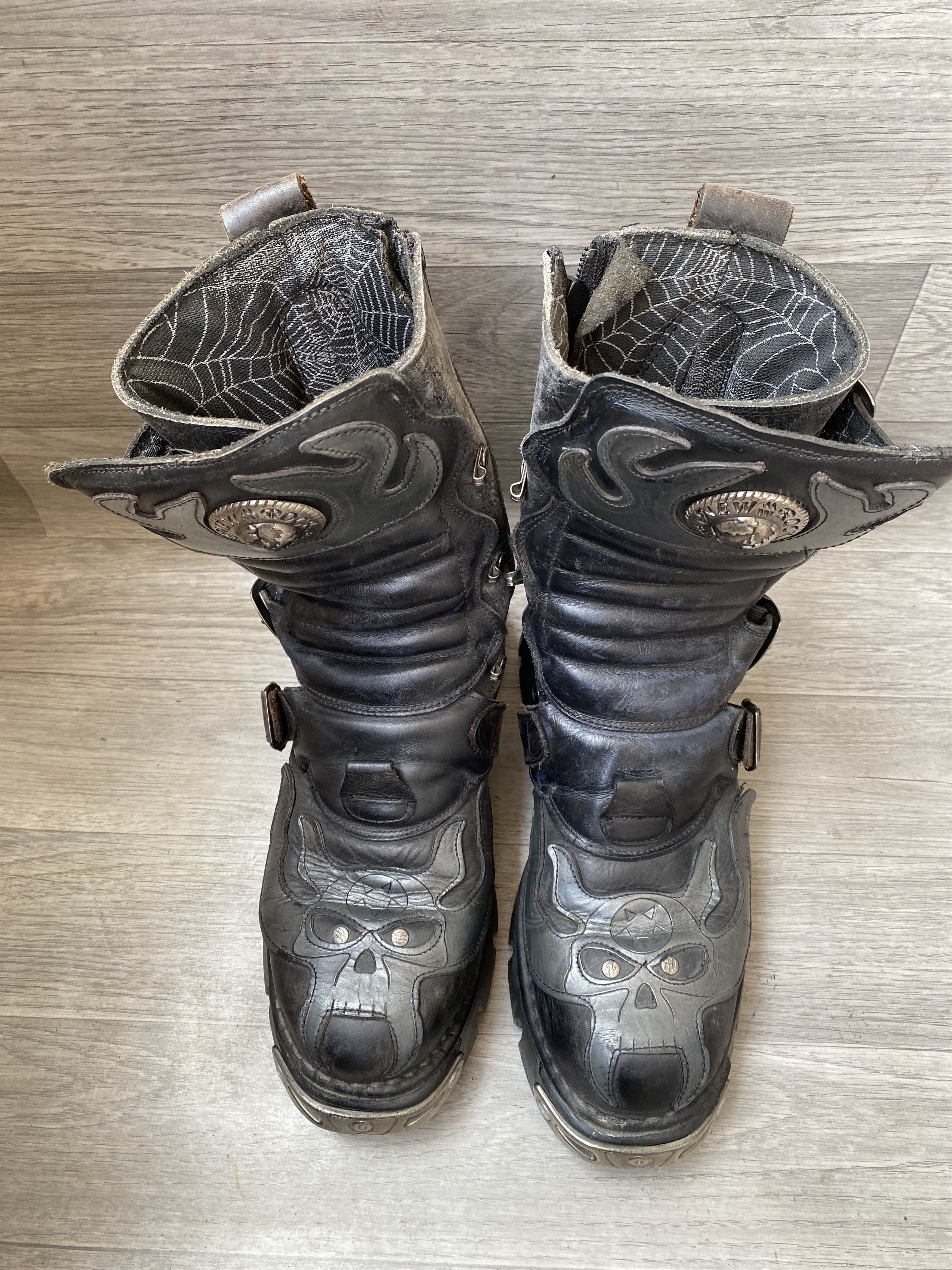 New Rock New rock platform leather gothic boots sz 44 Size US 11 / EU 44 - 2 Thumbnail