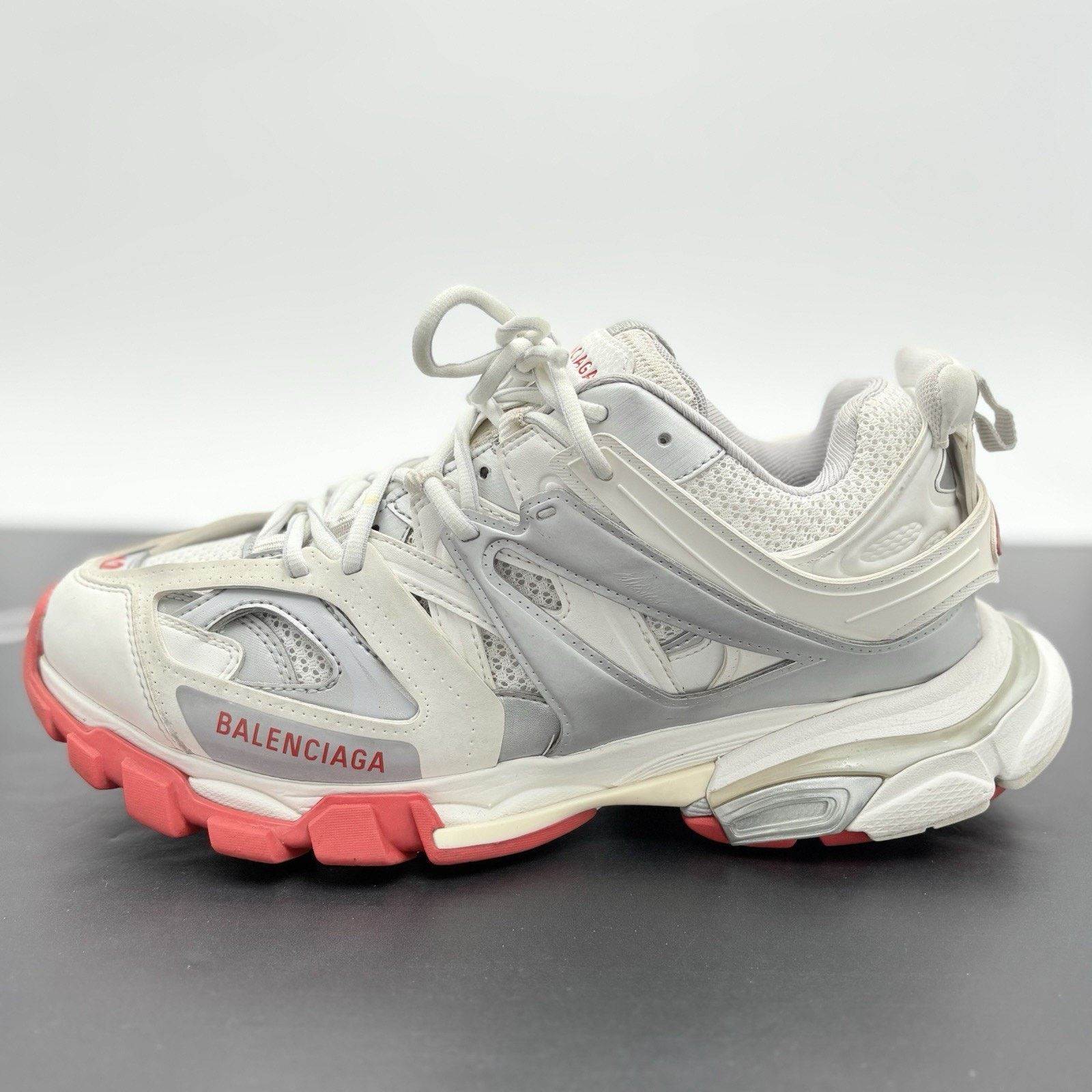 Balenciaga Balenciaga Track Sneaker ' White Red ' | SUPER CLEAN! Size US 9 / EU 42 - 8 Thumbnail