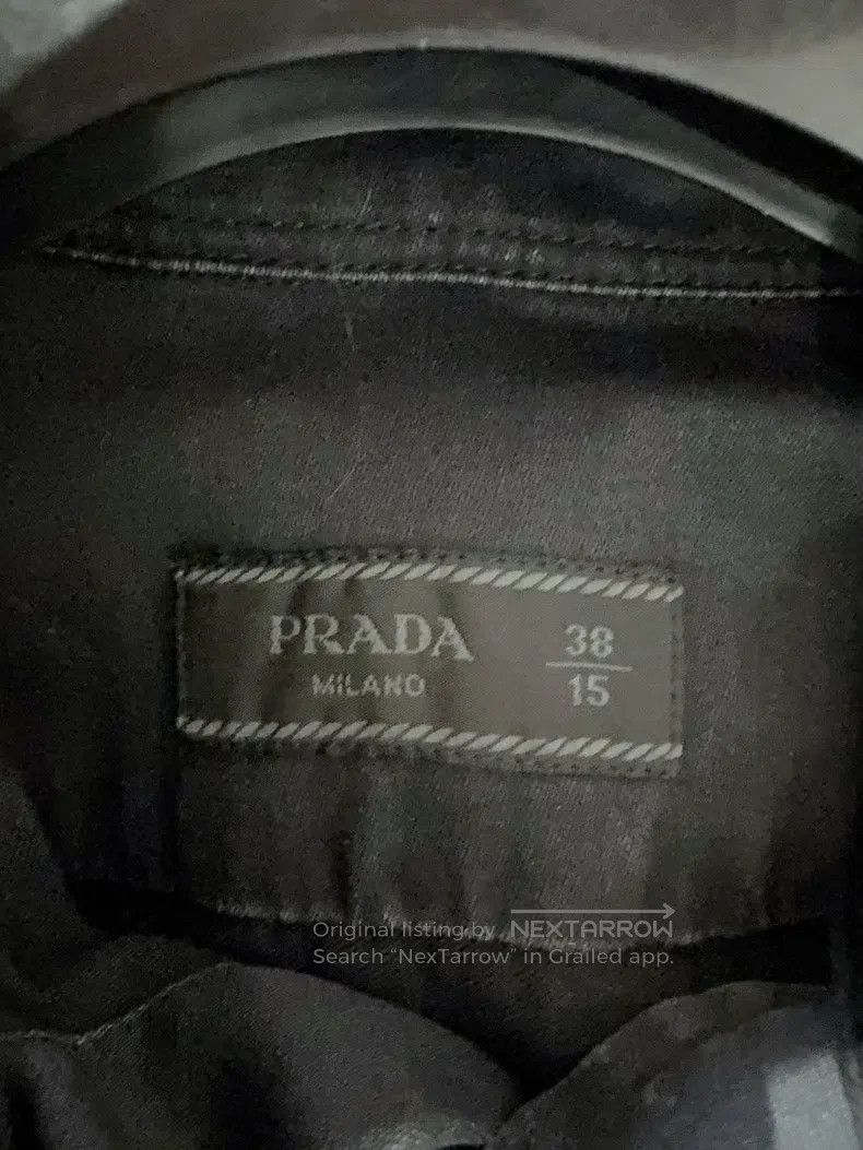 Prada Prada Black and grey denim jacket Size XS / US 0-2 / IT 36-38 - 4 Thumbnail