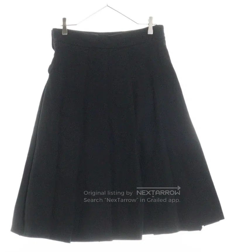 Other Comme Des Garcons size S Black polyester pleated skirt for Size 23" - 2 Thumbnail