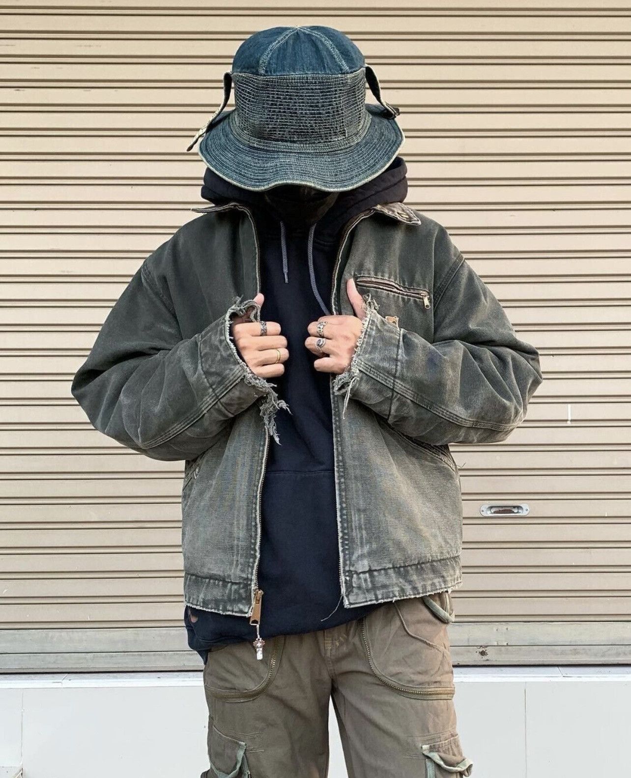 Kapital Kapital Boro Bucket Hats Size ONE SIZE - 2 Thumbnail