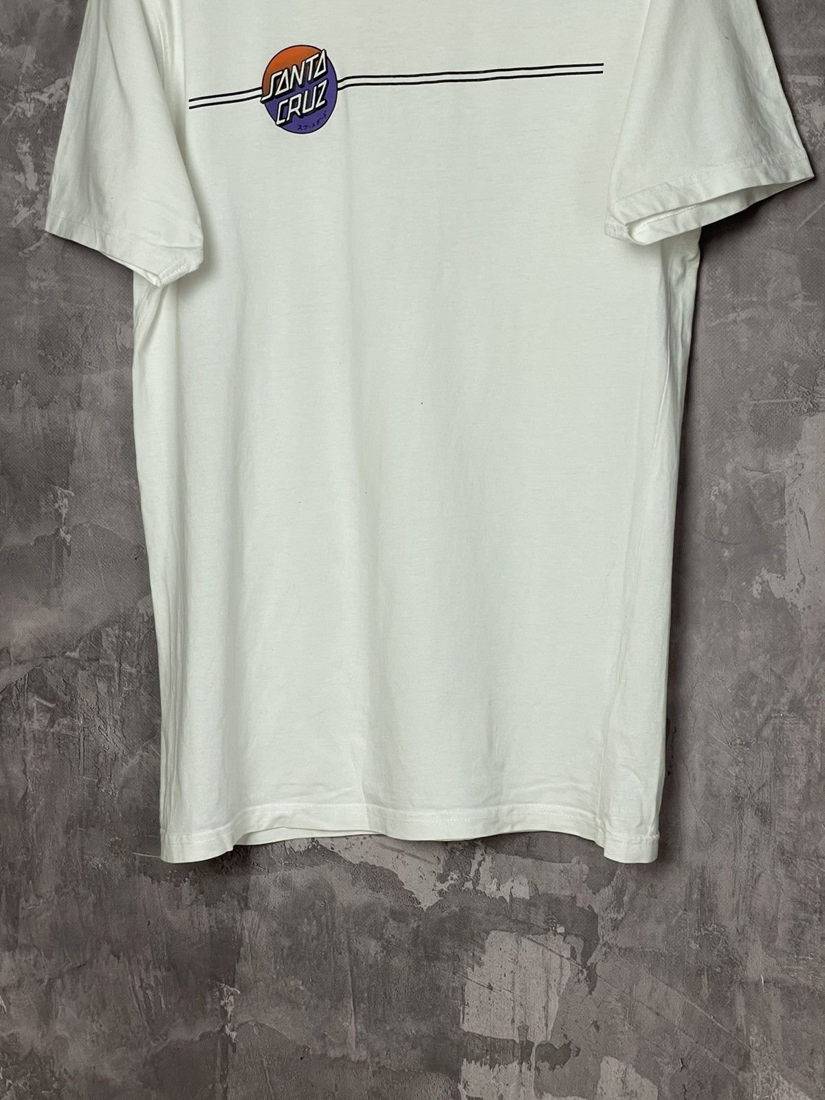 Santa Cruz Skateboards × Vintage Vintage Santa Cruz Skateboards Fire Double Sided T-Shirt Size US M / EU 48-50 / 2 - 5 Thumbnail