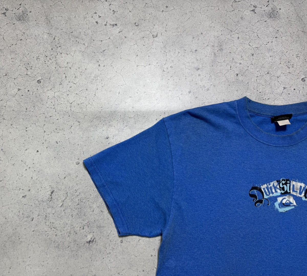Quiksilver Quiksilver Big Logo Surf T-Shirt Blue Vintage Size US M / EU 48-50 / 2 - 4 Thumbnail
