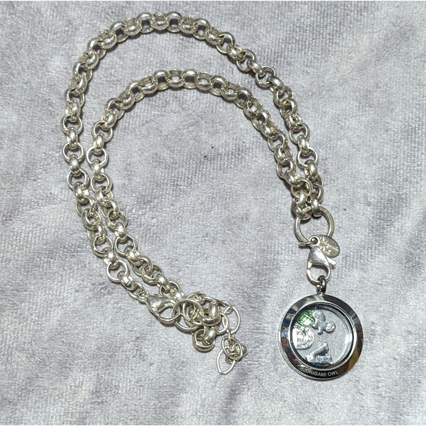 Other Origami Owl Silver Floating Locket Necklace Size ONE SIZE - 6 Thumbnail