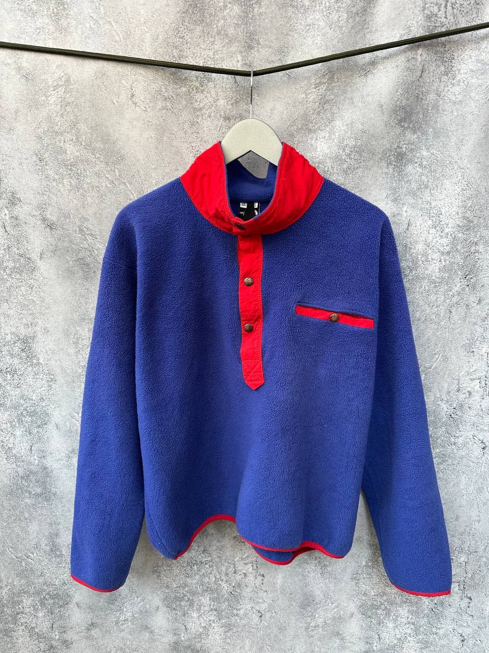 The North Face × Vintage The North Face Made in Usa Fleece Vintage 1/2 Button Sweater Size US XL / EU 56 / 4 - 1 Thumbnail