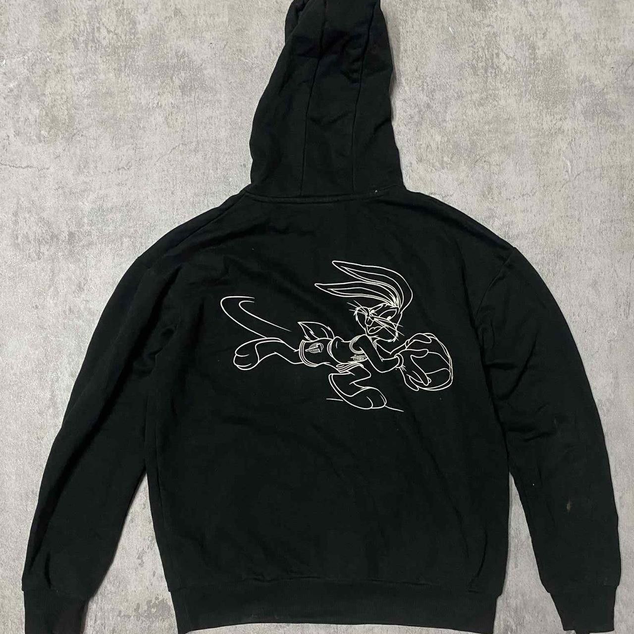 Other Black Space Jam hoodie with embroidered logo Size US L / EU 52-54 / 3 - 4 Thumbnail