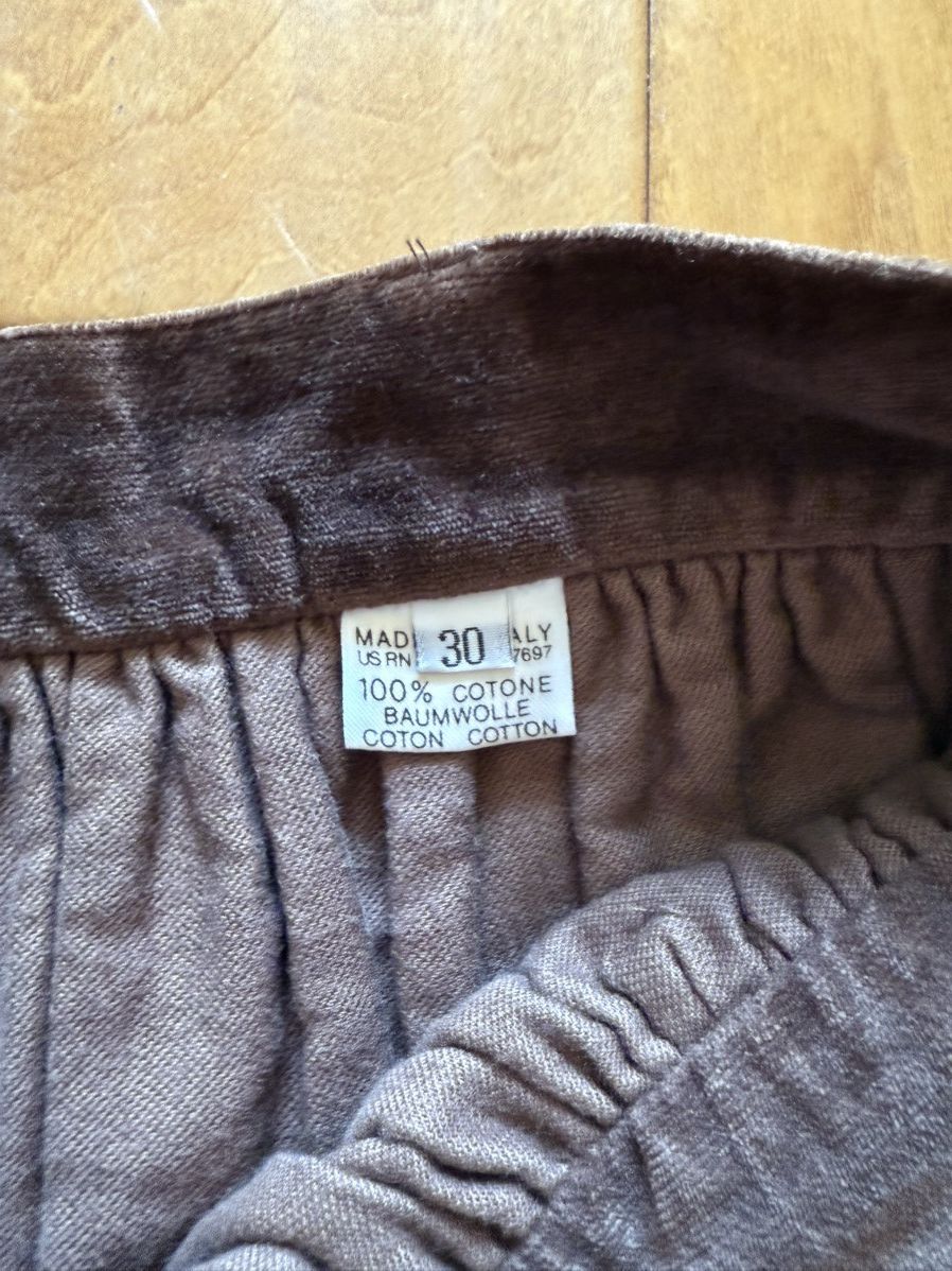 Sisley *RARE* Sisley Velvet Midiskirt Size 30" / US 8 / IT 44 - 3 Thumbnail