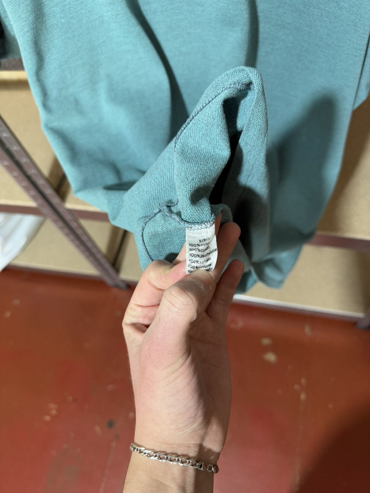 Lacoste × Vintage Vintage 90s Lacoste Polo T-Shirt Made In France Y2K HYPE Size US XXL / EU 58 / 5 - 5 Thumbnail