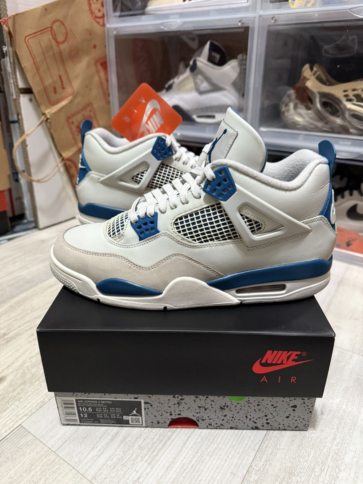 Air Jordan 4 Retro Military Blue 2024