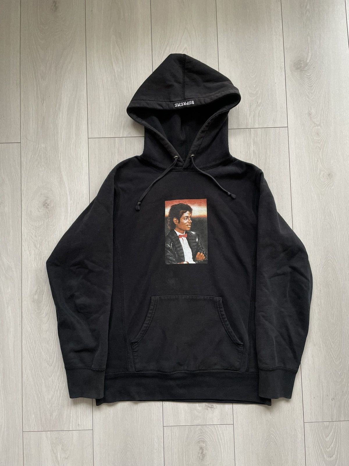 Supreme Supreme Michael Jackson Black Hoodie SS17 | Grailed