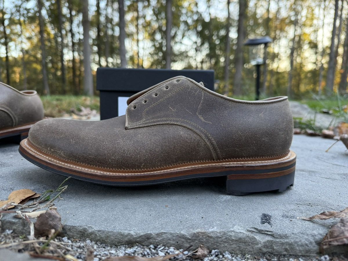 Viberg Rockland Blucher CFS Natural Waxed Commander