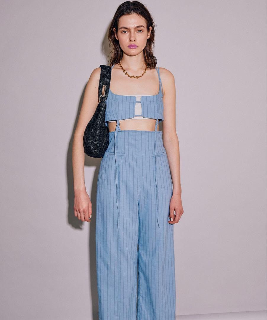 Japanese Brand Maison Special Blue Women's Jumpsuit Size 25" / US 0 / IT 36 - 2 Thumbnail