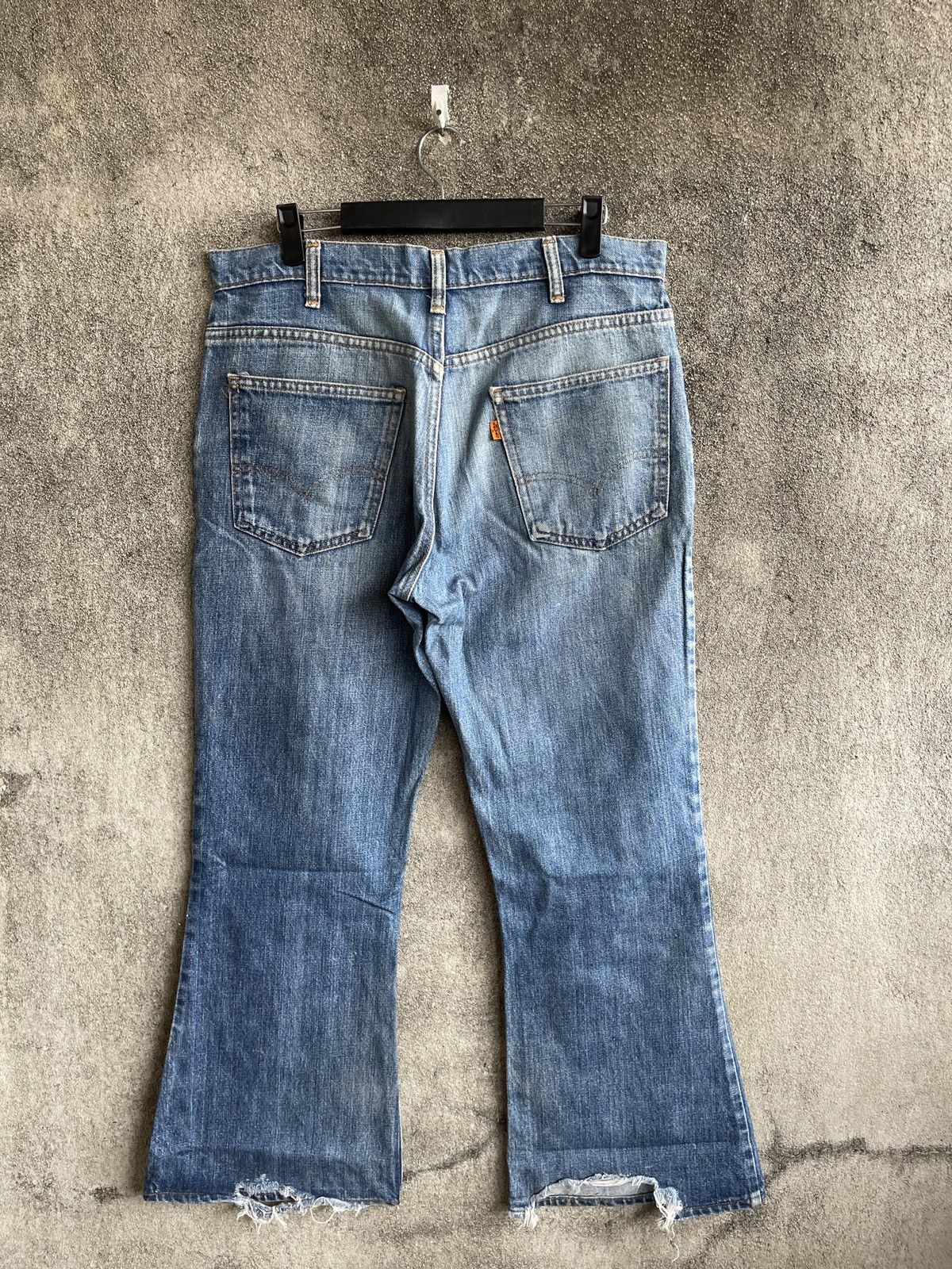 Levi's VINTAGE80’s🔥LEVI’S 517🔥646 Distressed Flared Jeans 80’s Size US 34 / EU 50 - 2 Thumbnail