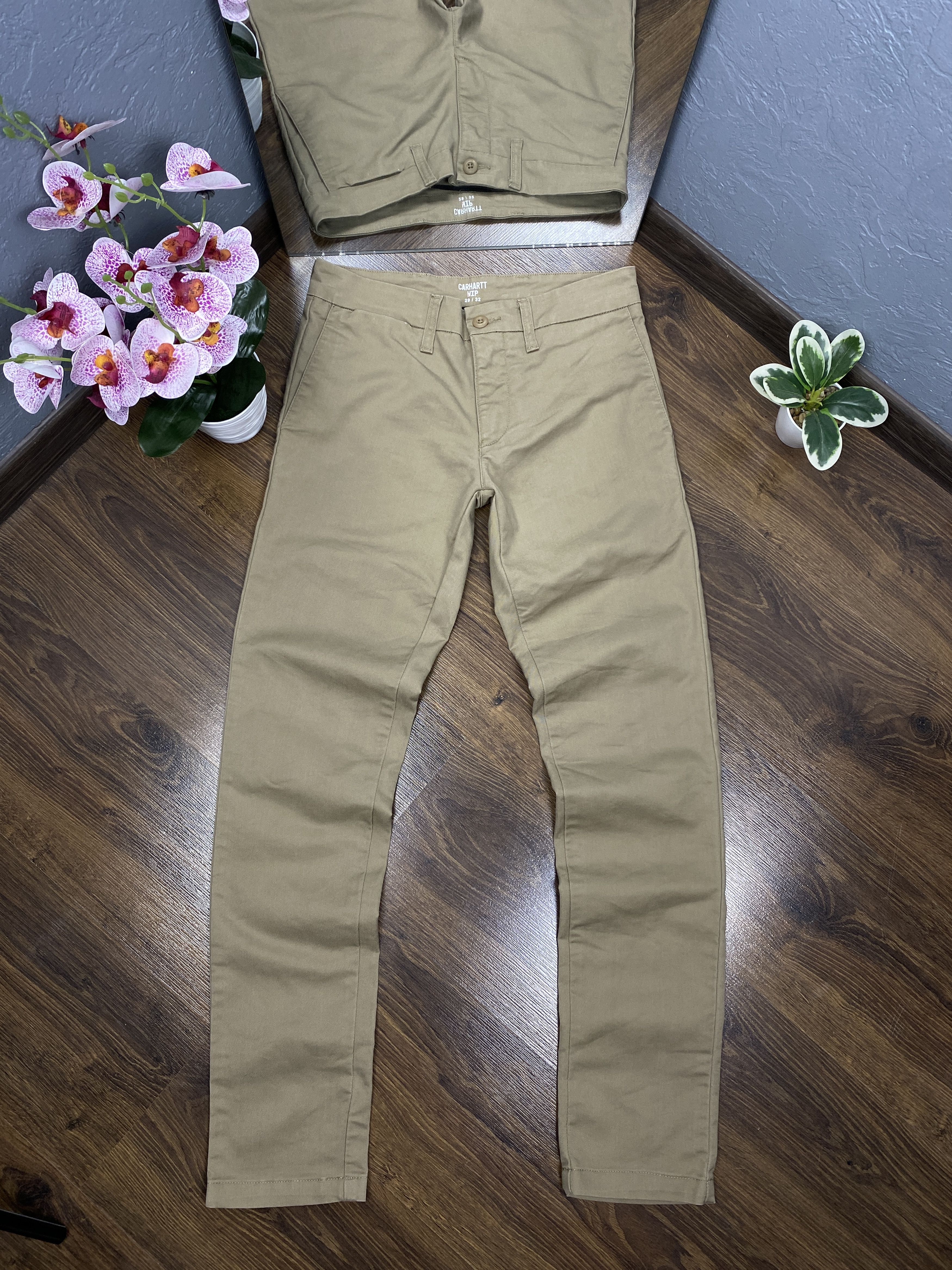 Carhartt Wip × Vintage Carhartt WIP Vintage Mens Sid Chino Pants Size US 29 - 4 Thumbnail
