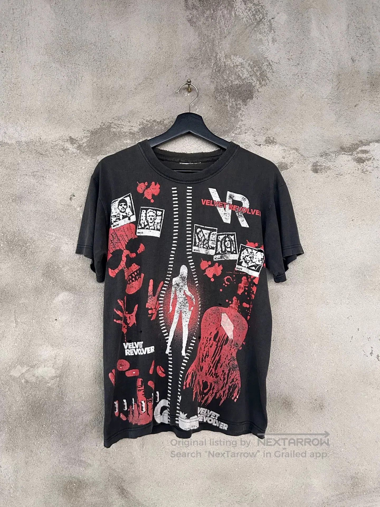 Vintage Vintage 90s Velvet Revolver Band Tee. Size US M / EU 48-50 / 2 - 1 Thumbnail