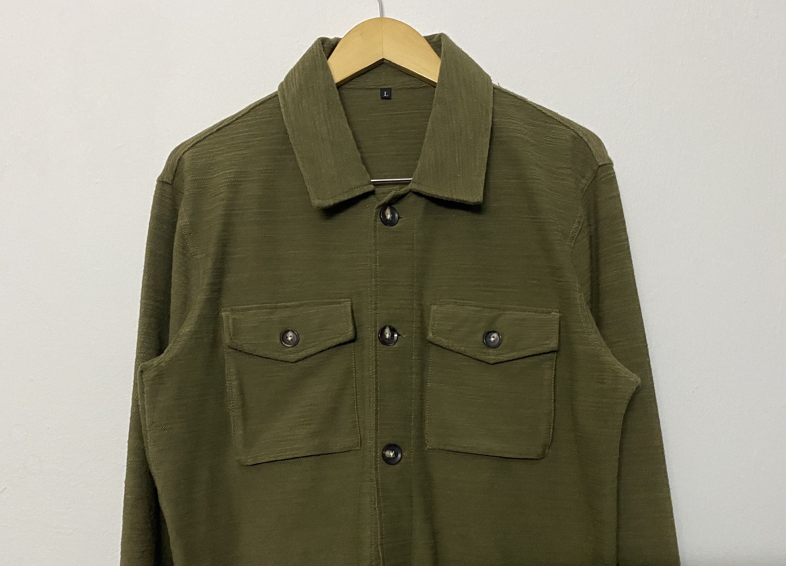 Japanese Brand Japanese Brand Chore Coat Field Jacket Kapital Inspired Size US L / EU 52-54 / 3 - 3 Thumbnail