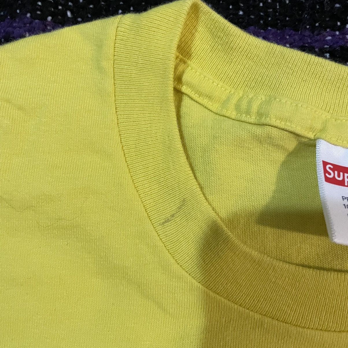 Supreme Supreme Logos T-Shirt Size Large Yellow 2021 Size US L / EU 52-54 / 3 - 7 Thumbnail