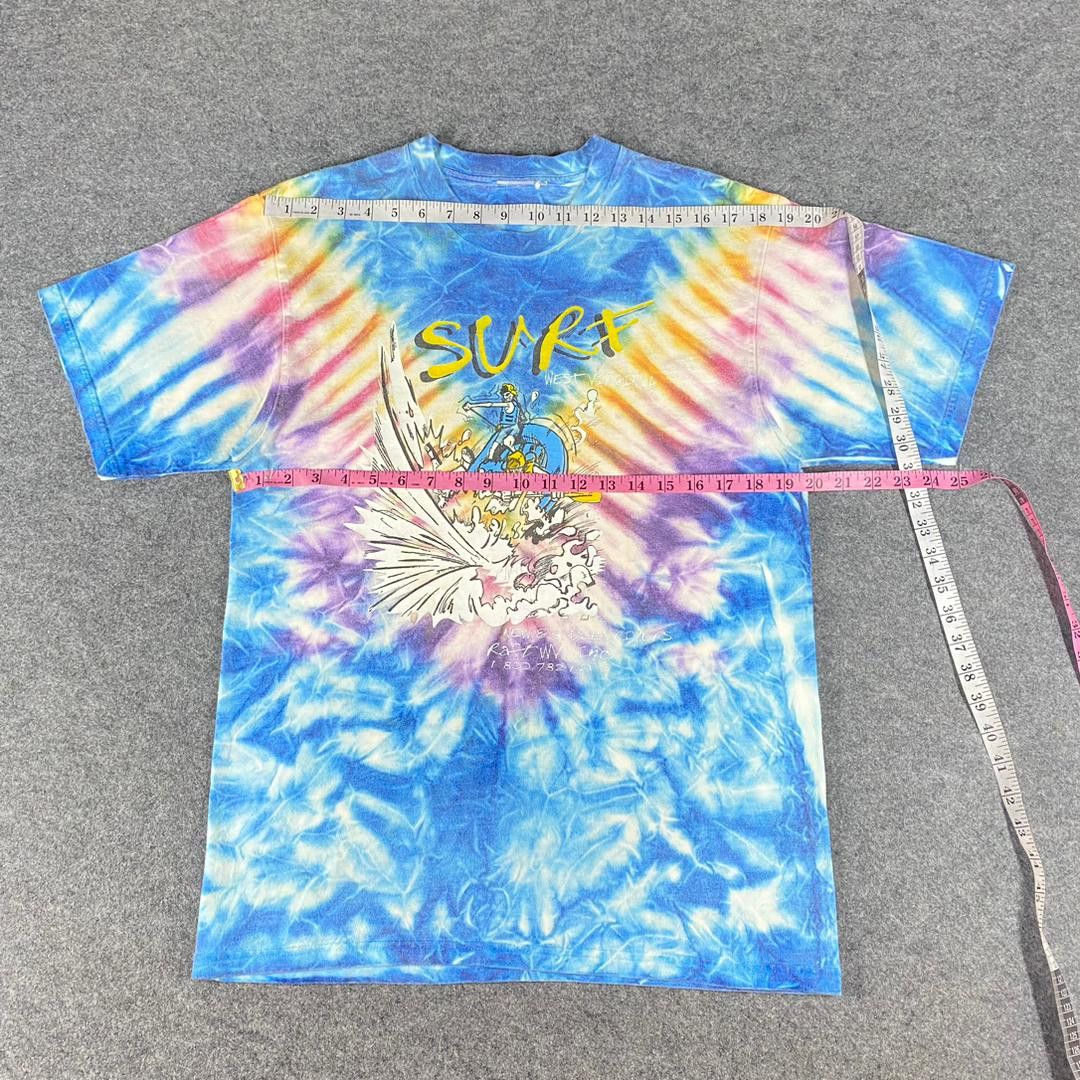 Vintage Vintage 90s Surf Acid Wash Promo Tshirt Size US M / EU 48-50 / 2 - 5 Thumbnail