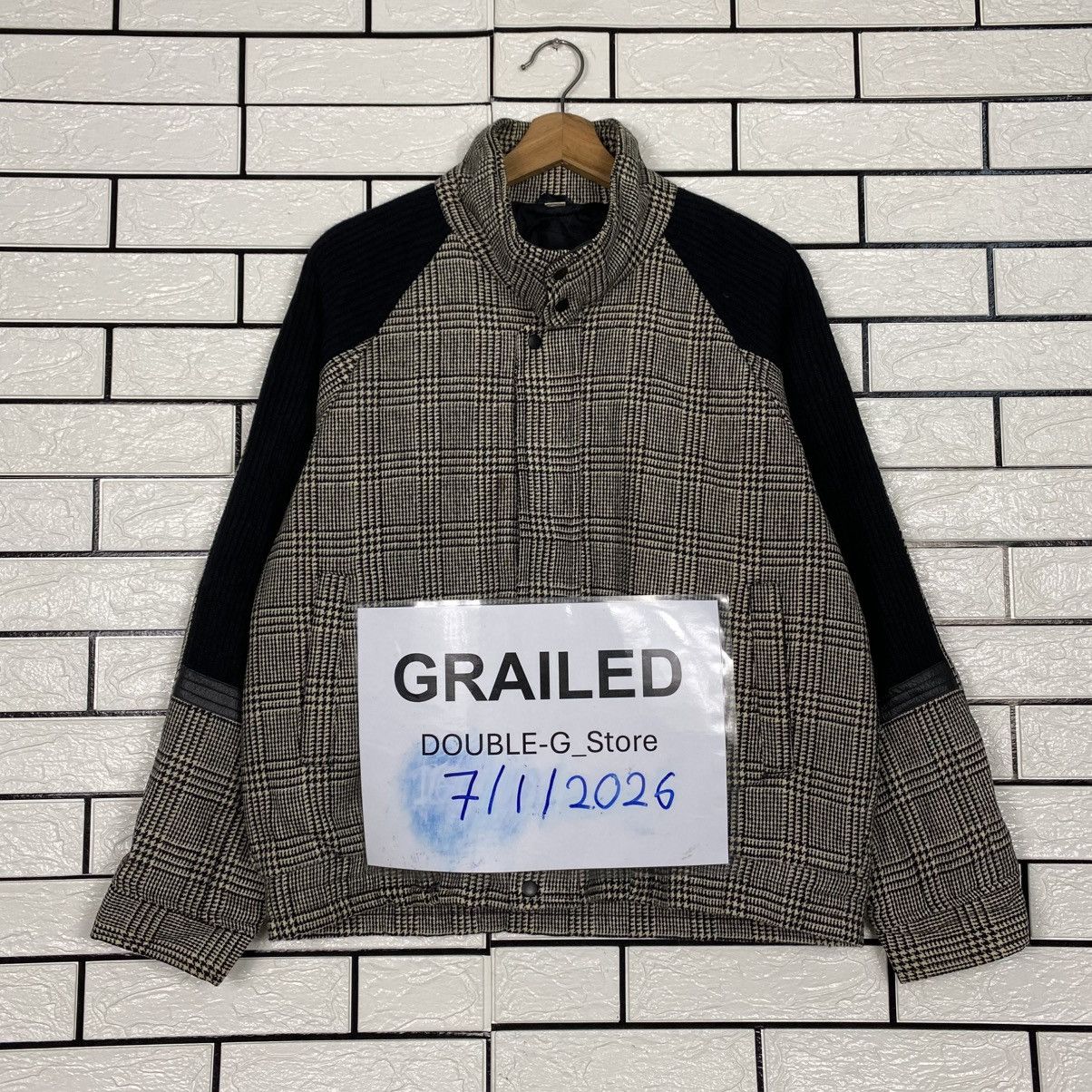 J. Press × Japanese Brand × Vintage J.Press wool Harrington Plaid