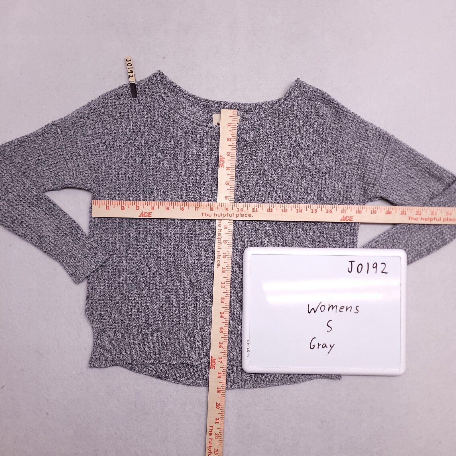 Hollister Hollister Casual Pullover Cotton Sweater Womens Size S Gray Size S / US 4 / IT 40 - 6 Thumbnail