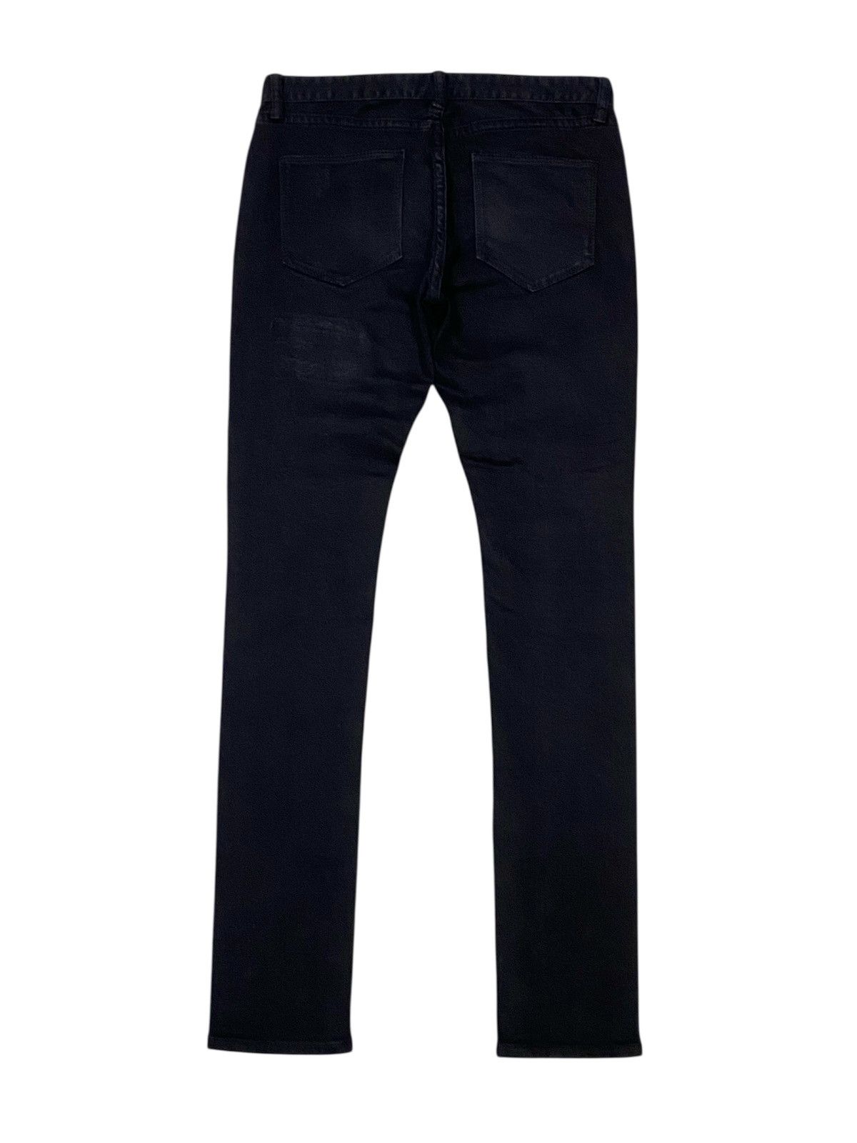 GOSTAR DE FUGA Fuga Skinny Distressed Ankle Zipper Stretchable Jeans Size 29" - 2 Thumbnail