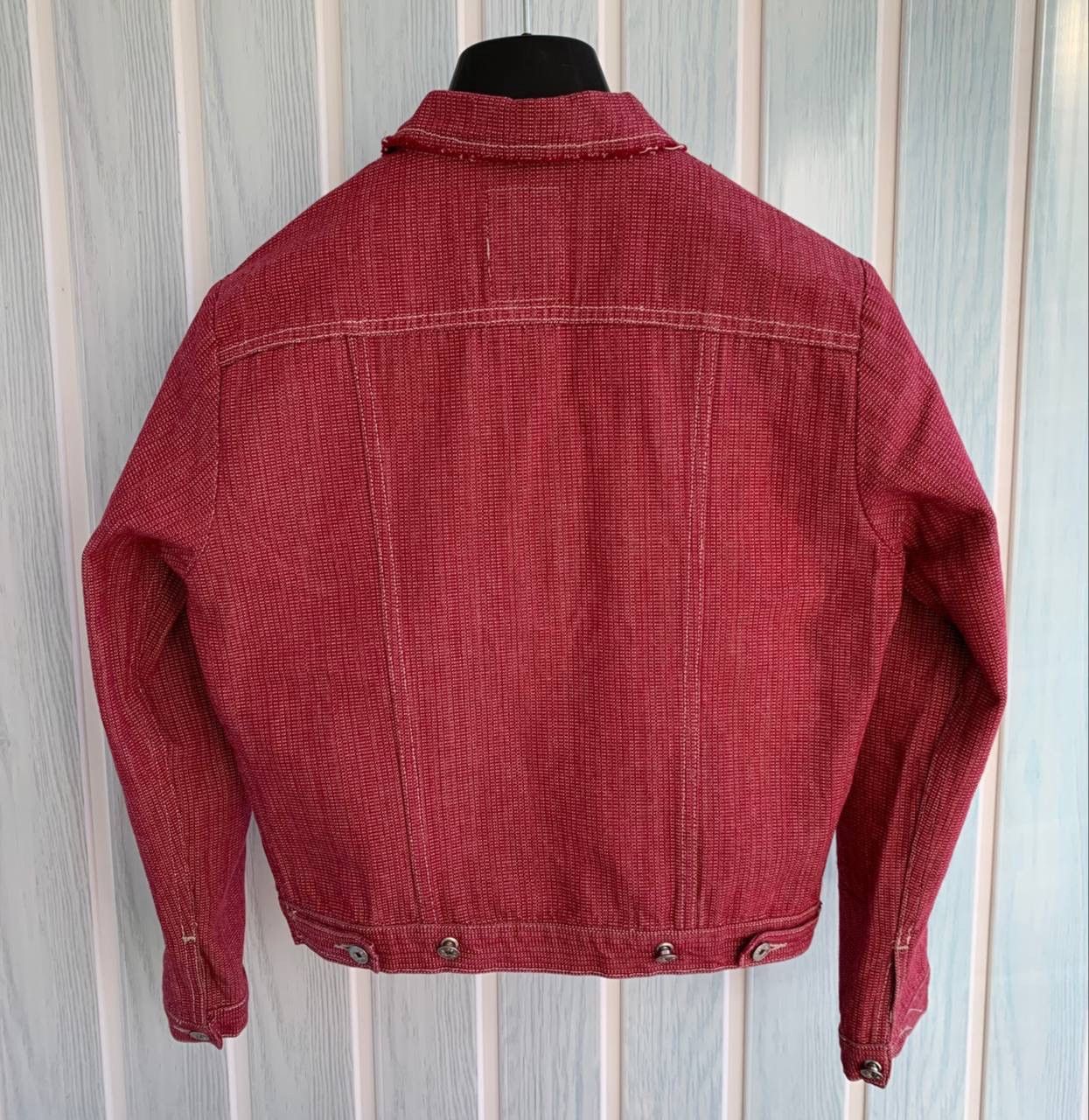 Marithe + Francois Girbaud Vintage Marithe Francois Girbaud Unisex Cotton Denim Jacket Size M / US 6-8 / IT 42-44 - 7 Thumbnail