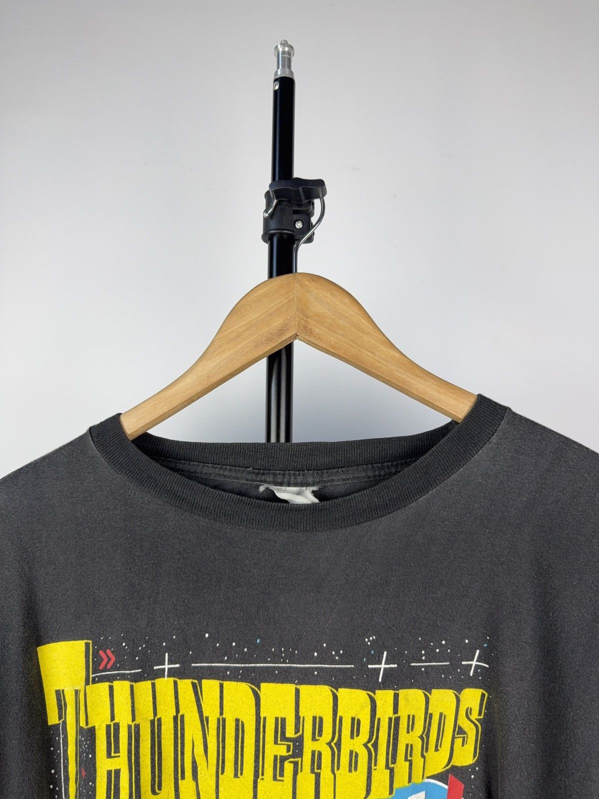 Sci-Fi Fantasy × Vintage Vintage 1991 Thunderbirds Are Go Movie Retro Faded T shirt Size US L / EU 52-54 / 3 - 2 Thumbnail