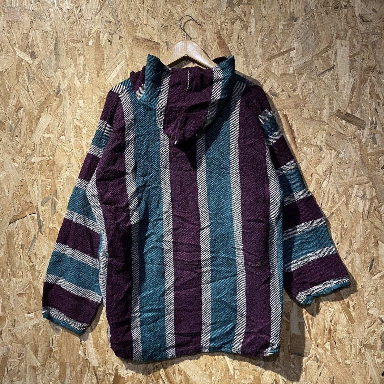 Baja Joe × Mexican Threads × Vintage VINTAGE RARE‼️Mexicana Threads Baja Hoodie By Nuevo Americana Size US XL / EU 56 / 4 - 2 Thumbnail