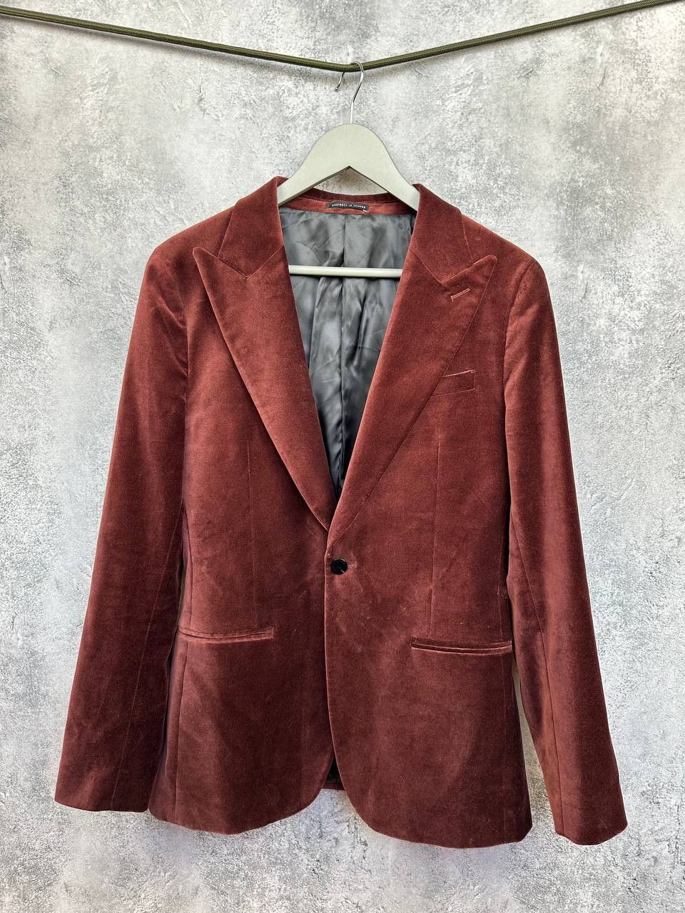 Reiss RRP $400 Reiss Apsara Tailored Single-Breasted Velvet Blazer Size 36R - 1 Thumbnail