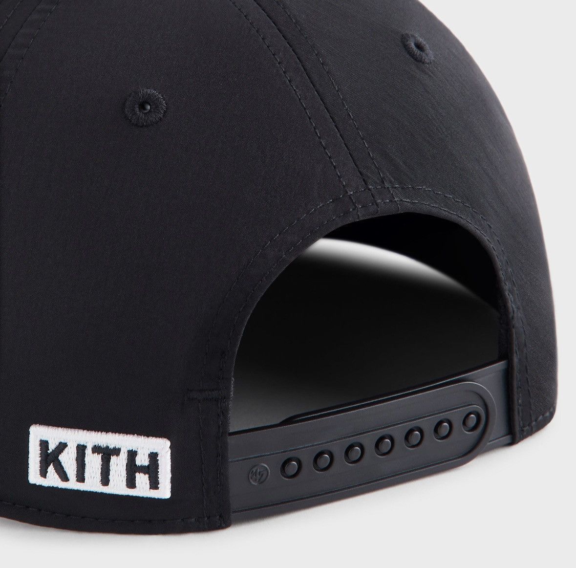 Kith Kith New York Rangers ‘47 Nylon Hitch Snapback Hat Black Size ONE SIZE - 14 Thumbnail