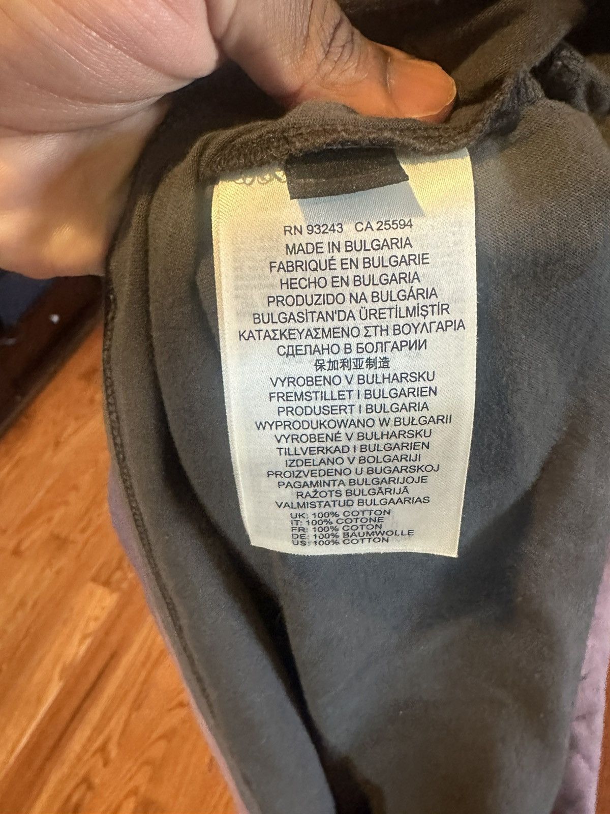 Diesel Diesel Double Layer Distress Tee Size US M / EU 48-50 / 2 - 4 Thumbnail