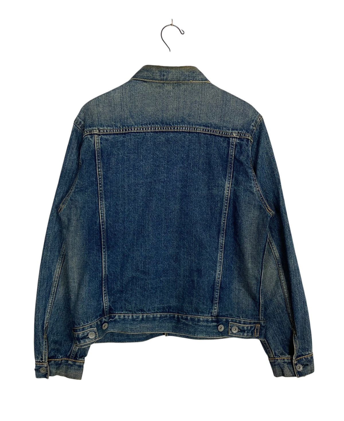 Uniqlo Rare‼️ Uniqlo Trucker Denim Jacket Size US S / EU 44-46 / 1 - 5 Thumbnail