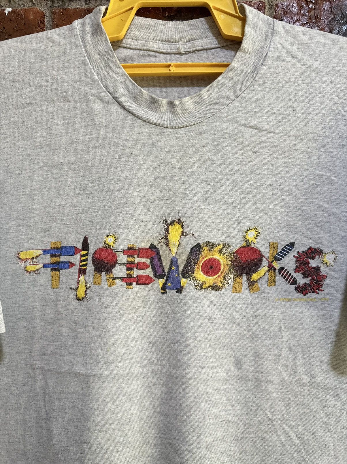 Vintage Vintage Pyro Noveltles 1999 Fireworks Tee Size US XL / EU 56 / 4 - 2 Thumbnail