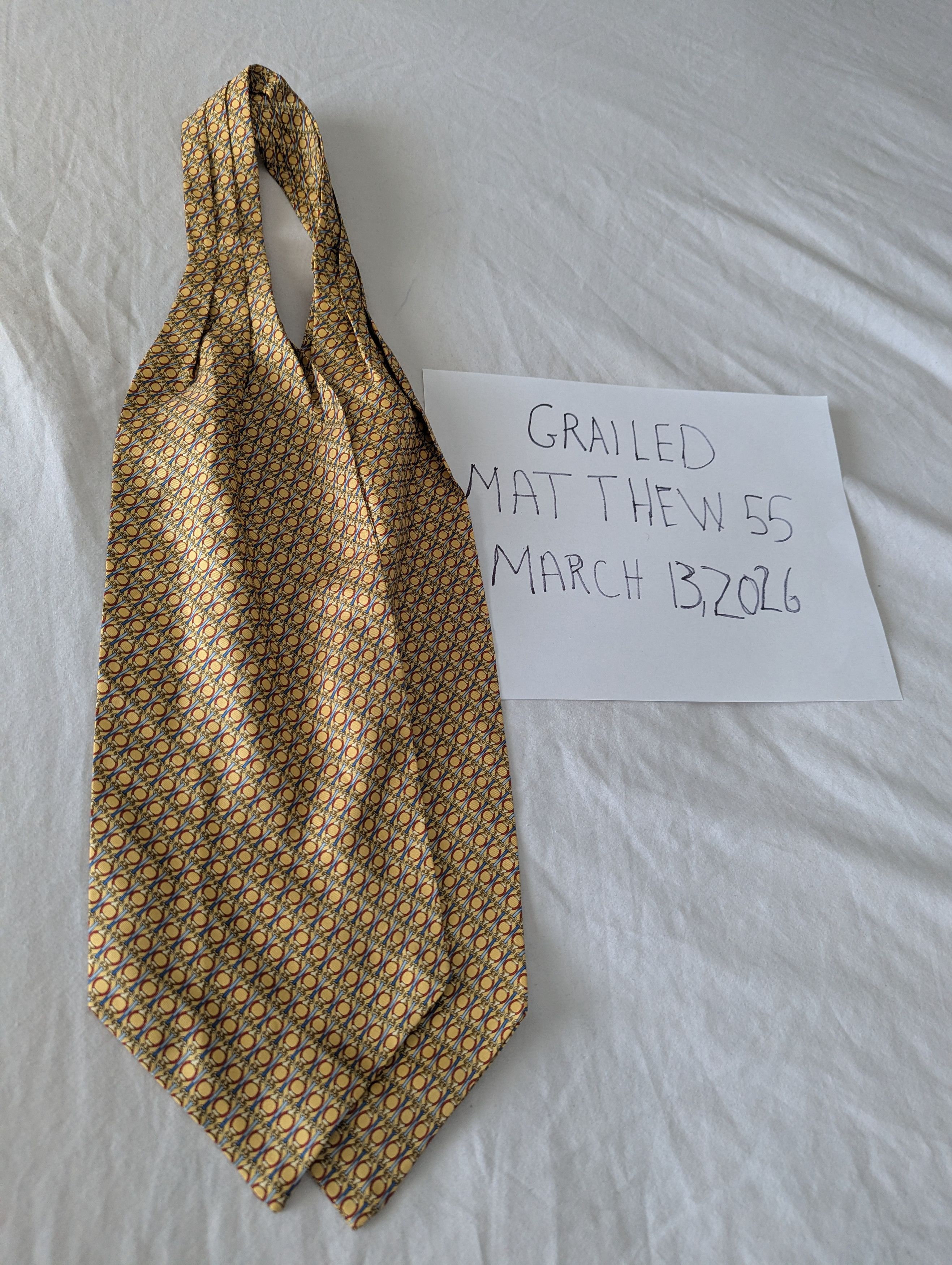 Other Fine Ascot Tie byRichel Size ONE SIZE - 1 Thumbnail