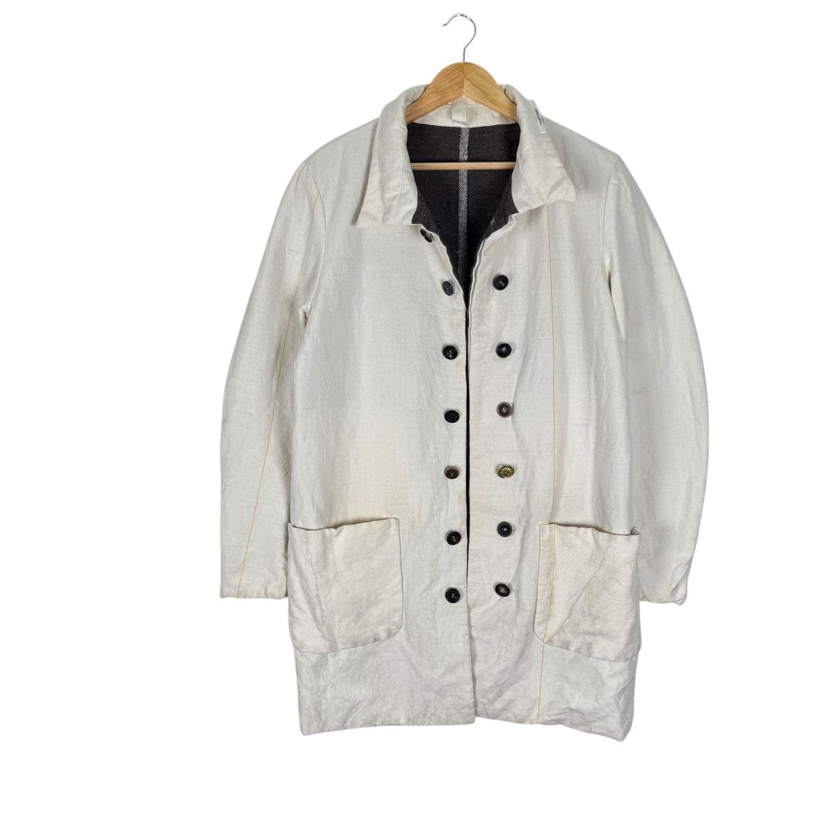 KLASICA ☀️KLASICA JAPAN REVERSIBLE HERRINGBONE LONG JACKET Size US M / EU 48-50 / 2 - 12 Thumbnail