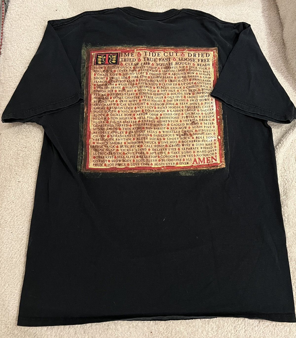 Vintage Vintage 1993 Band Tee-Rush T Shirt /Travis Scott Size US XL / EU 56 / 4 - 2 Thumbnail