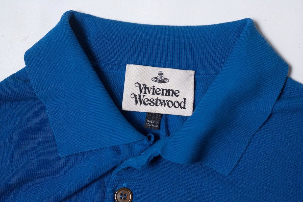 Vivienne Westwood Vivienne Westwood Knited Polo Shirt Jumper Size US L / EU 52-54 / 3 - 5 Thumbnail