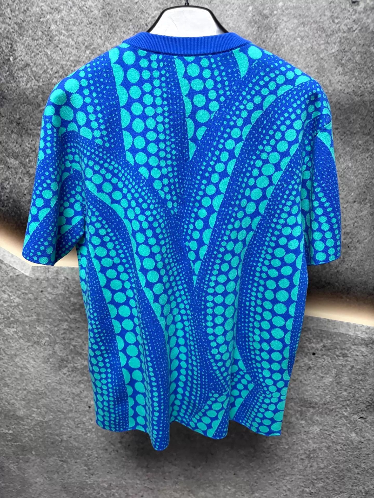 Louis Vuitton LV x Yayoi Kusama Short-Sleeve Polo Shirt M Like New Size US M / EU 48-50 / 2 - 2 Thumbnail
